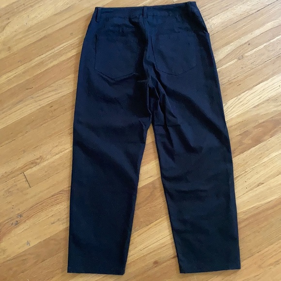 Vanity Collection Beaded High Rise Ankle Jeans Black Small - Picture 3 of 8